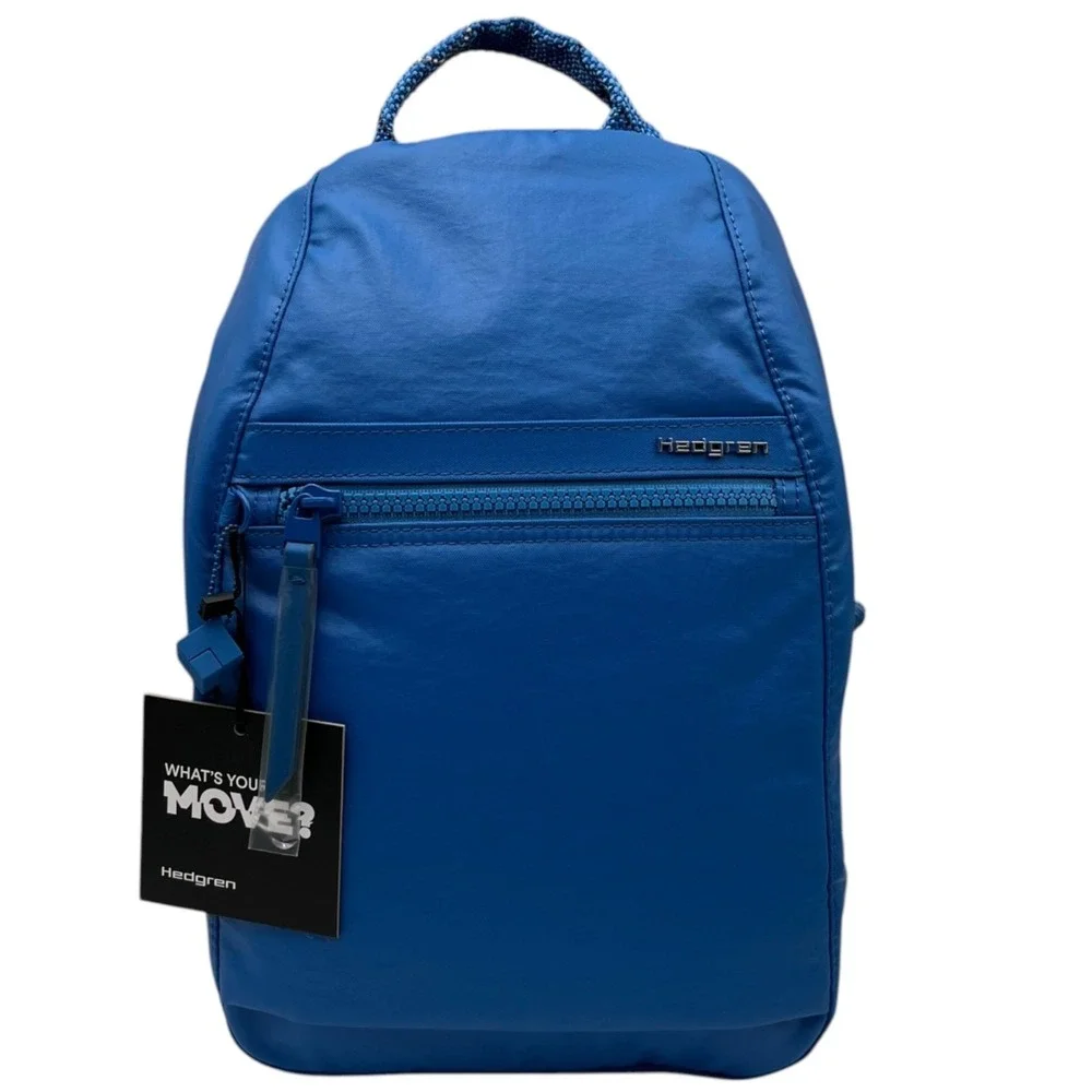 Hedgren Women's Vogue Small Backpack RFID Royal Blue Size 12x10x3